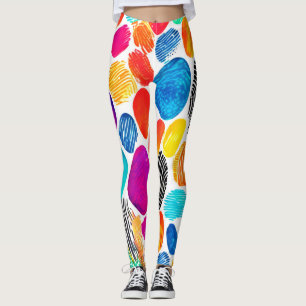 Leggings Art de fusion d'empreintes digitales