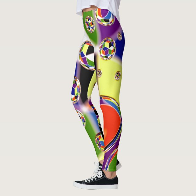 Leggings Art des couleurs primaires (Gauche)