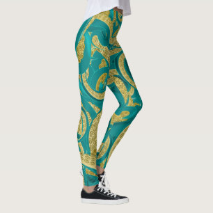Leggings Art Design Pièce de pieuvre