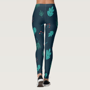 Leggings Art feuille