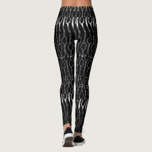 Leggings art linéaire