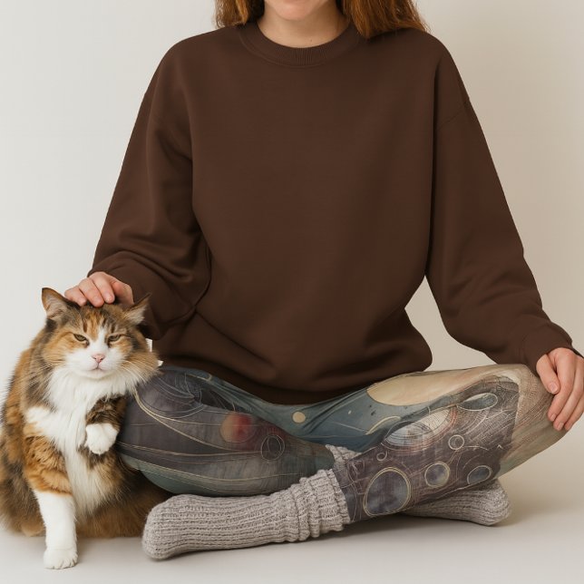 Leggings Art moderne Abstrait de l'aquarelle en galaxie fon (For quiet mornings and cosmic dreams our galaxy leggings styled for comfort and connection. )