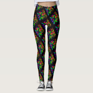 Leggings Art néon