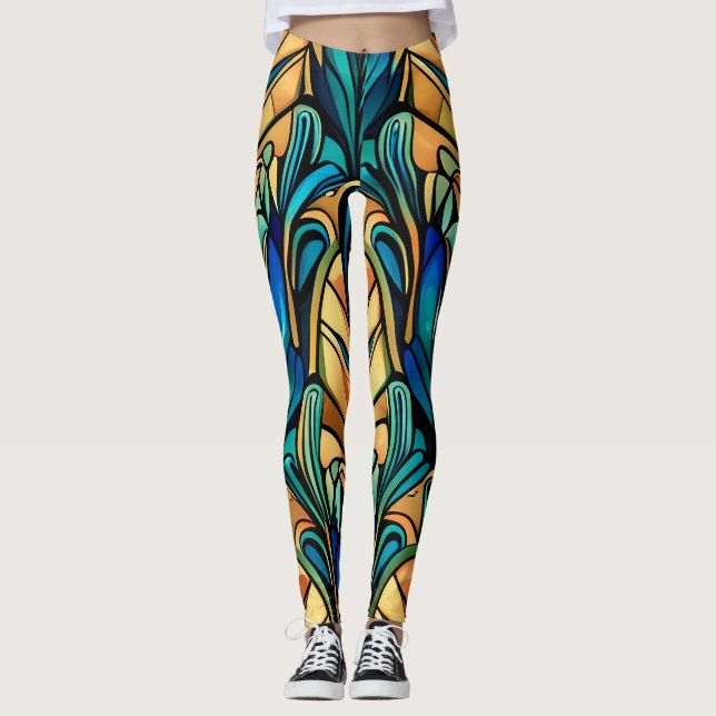 Leggings Art nouveau (Devant)