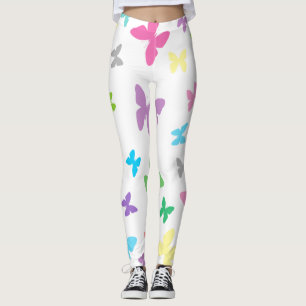 Leggings Art papillon coloré