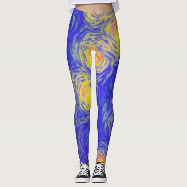 Leggings Art Popcorn (Devant)