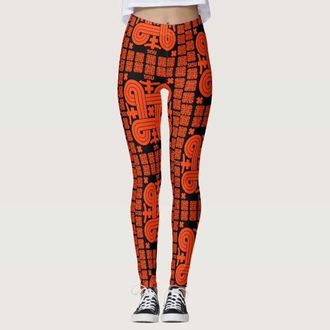 Leggings Art Sisu finlandais (Devant)