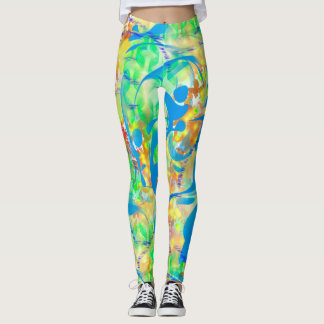 Leggings Artsy Galore CBDOilPrincesse