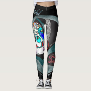 Leggings Assez mauvaise "sirène "