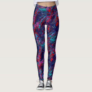 Leggings Astérionellopsis dans les pattes rouges
