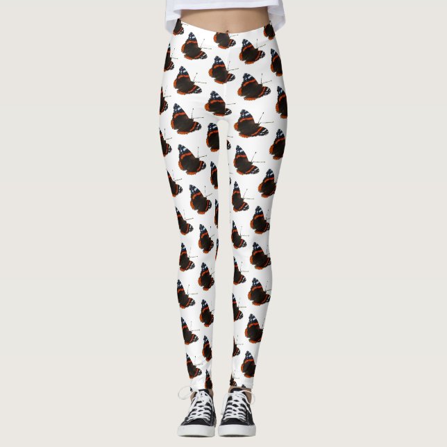 Leggings Atalanta Barrière Motif Leging (Devant)