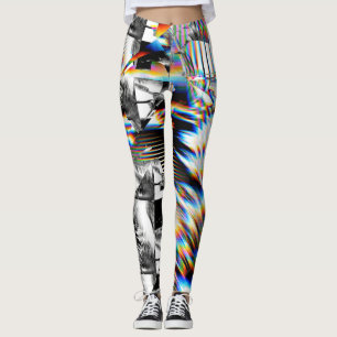 Leggings Attaque arc-en-ciel