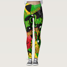 Leggings au Reggae jamaïcain
