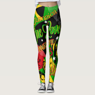 Leggings au Reggae jamaïcain