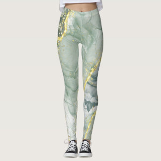 Leggings aus Alkoholfarbe