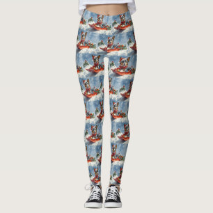 Leggings Australian Kelpie en traîneau Laissez tomber la ne