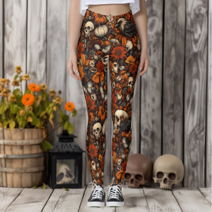 Leggings Automne gothique
