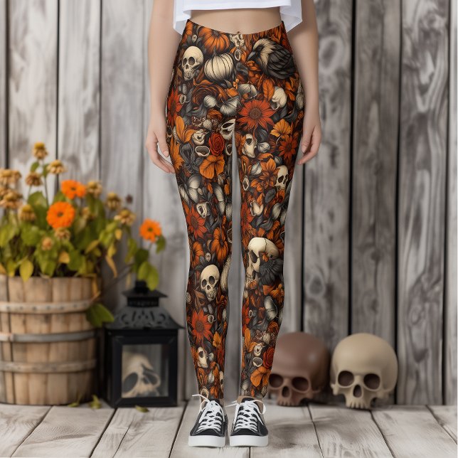 Leggings Automne gothique (Créateur téléchargé)
