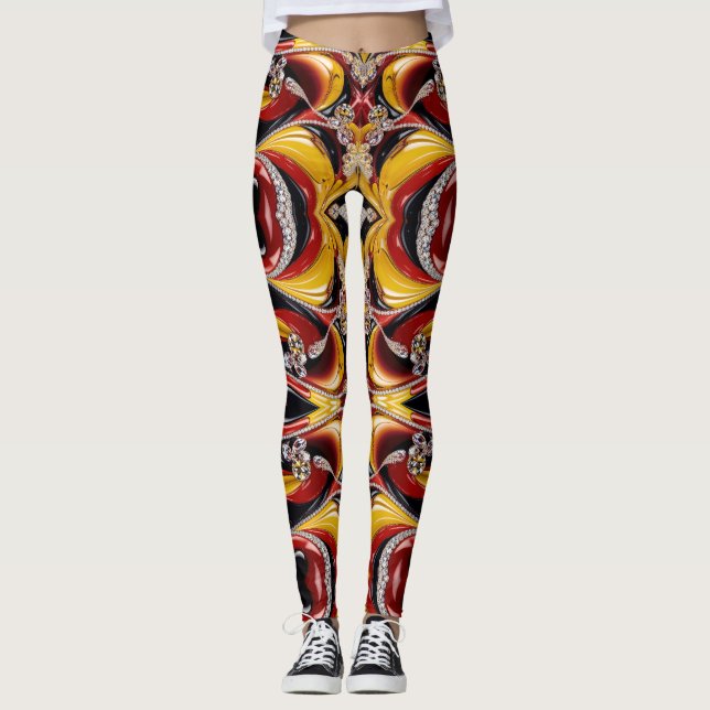 Leggings aux couleurs belges (Devant)