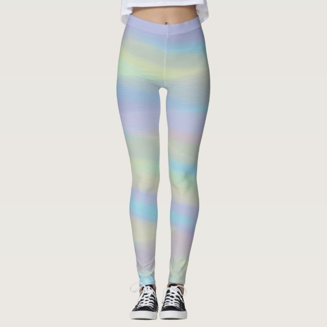 Leggings aux couleurs pastel mixtes (Devant)