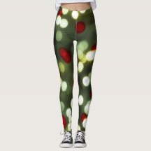Leggings aux lumières de Noël