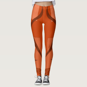 Leggings avec art décontracté bleu