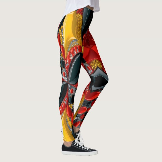 Leggings avec design couleur Allemagne (Droite)