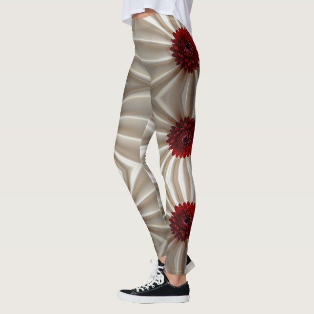 Leggings avec design de couleurs japanase (Gauche)