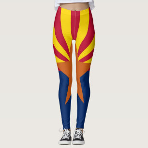 Leggings avec drapeau de l'État d'Arizona, États-U