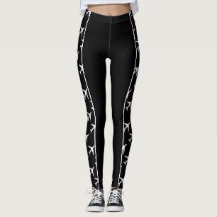 Leggings Avion White Avion Aviation Fly Airways