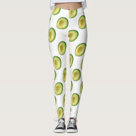 Leggings Avocado Green Avocados Guacamole 4Sophia