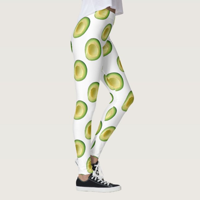 Leggings Avocado Green Avocados Guacamole 4Sophia (Droite)