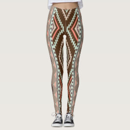 Leggings Aztec Boho Workout Gym Yoga Pantalons pour femmes 
