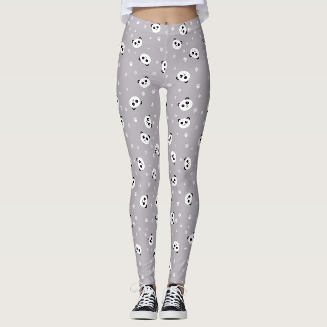 Leggings | Baby4Life du petit panda des guêtres | de panda (Devant)