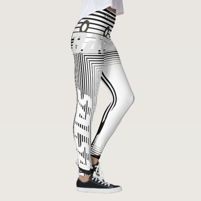 LEGGINGS BACHATA SALSA PRINCESS LEGINGS HAVIC ACD (Droite)
