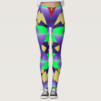 Leggings Baguette multicolore tendance "Ratti_Creative_Arts