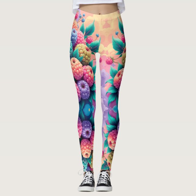 Leggings Baies colorées (Devant)