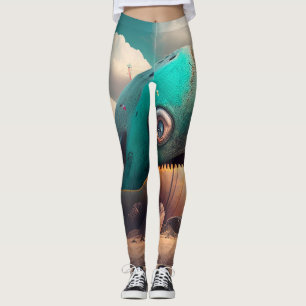 Leggings Baleine étrange
