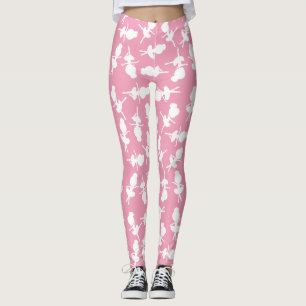 Leggings Ballerina Motif, Ballet Girls, Ballet Dance