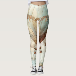 Leggings Ballon à air chaud à vapeur vintage (2)