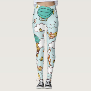 Leggings Ballons à air mignon Motif