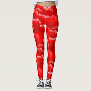 Leggings ballons rouges