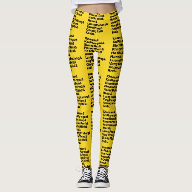 Leggings Banana Pancake Trail / Circuit (Devant)