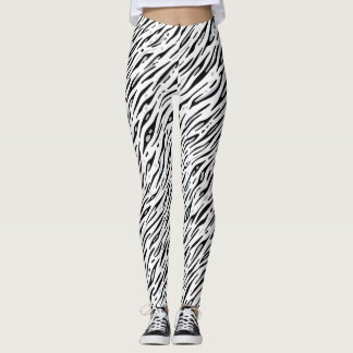 Leggings Bande blanche de Tiger