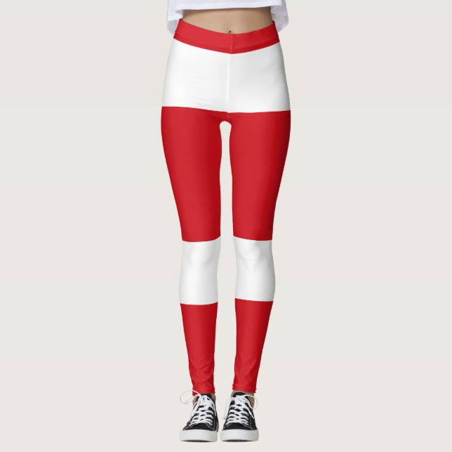 Leggings Bande rouge (Devant)