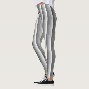 Leggings Bandes d'ombre grises