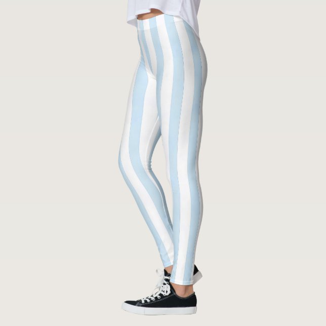 Leggings Bandes verticales de l'aquarelle (Gauche)