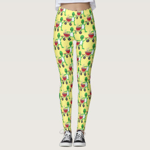 Leggings Barbecue Alien Cuisine Thunder_Cove