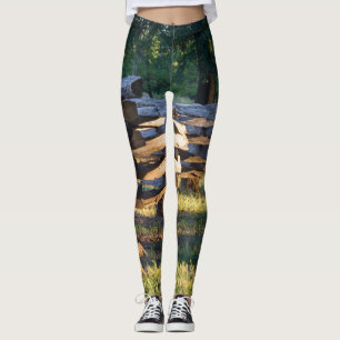 Leggings Barrière de rail fendu