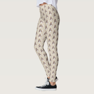 Leggings Basset Hound Peinture - Cute Original Chien Art